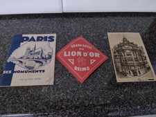 Paris Travel Booklet, Vintage Lot
