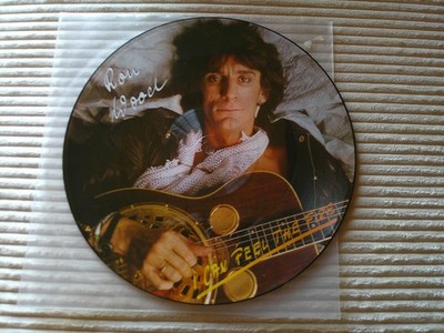 Ron Wood - I can feel the fire - 12'' Vinyl Picture Disc Maxi - Jagger/Richards