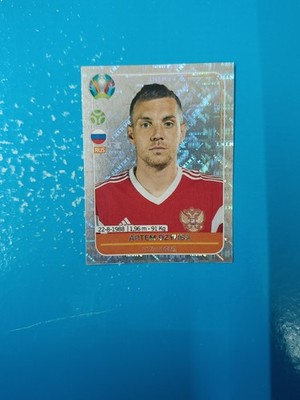 2020 Panini Euro Preview Orange New RUS4 Artem Dzyuba Russia Figure