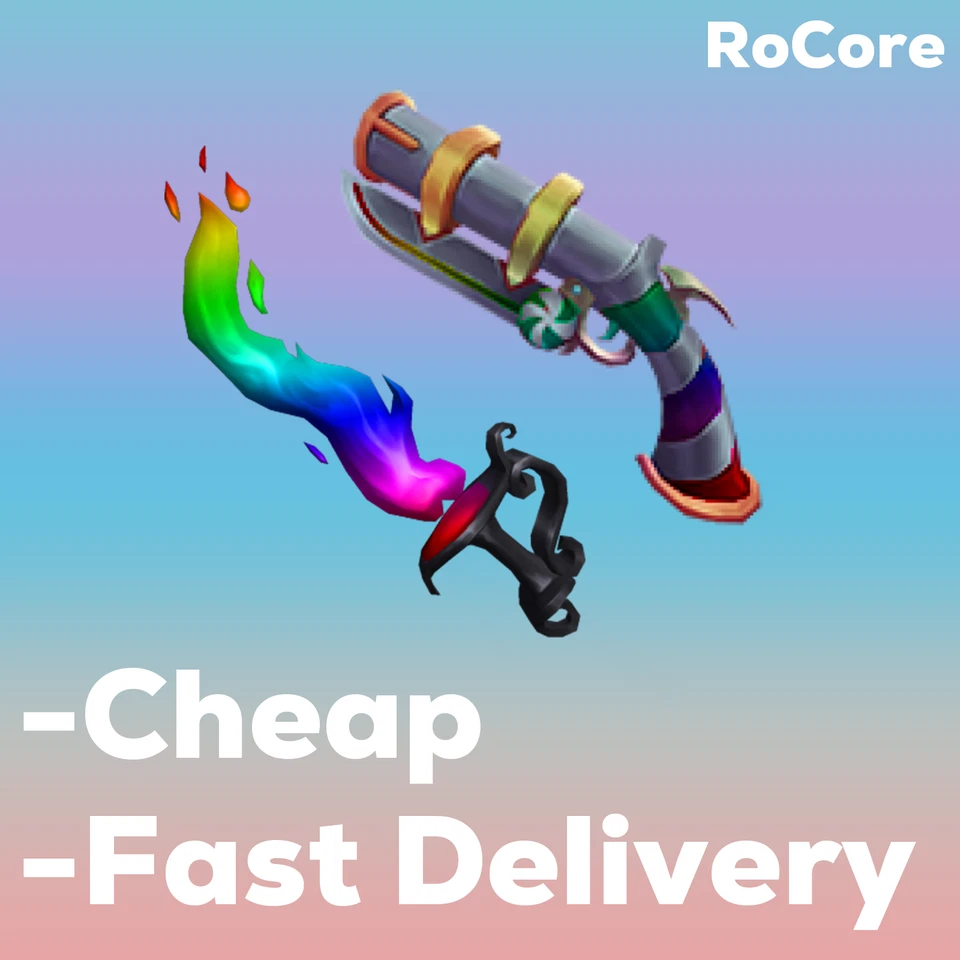 ROBLOX Murder Mystery 2 (MM2) 2021 Chroma Bundle - Chroma Candleflame/Swirly Gun