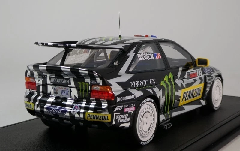 TopMarques Ford Escort RS Cosworth #43 Ken Block Rally 2017 1/18 TOP147C - Immagine 2 di 4