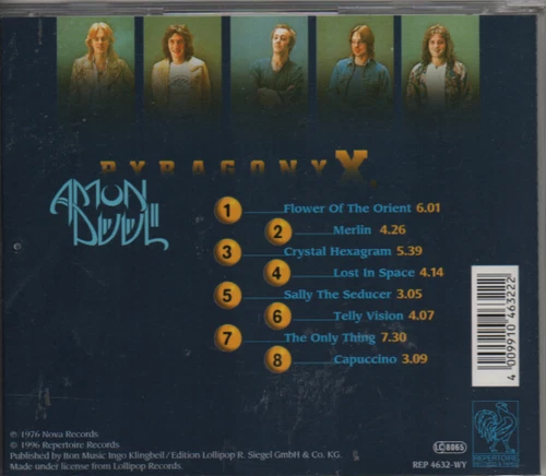 CD  Amon Düül II/ Pyragony X/ 1976/Remaster Edition 1996 Germany - Bild 2 von 2