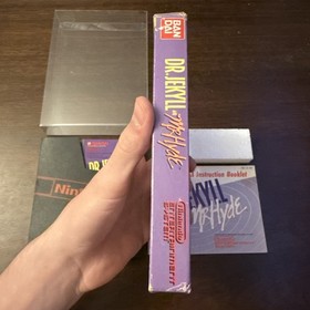 Dr. Jekyll and Mr. Hyde (Nintendo NES) Complete - Tested - Authentic