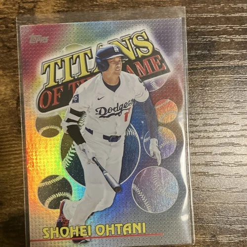 Topps Titans of the Game Shohei Ohtani TOG-1 Dodgers 2026 Baseball Card