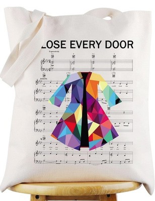 WZMPA Theater Drama Tote Bag Musical Fans Gift Close Every Door Shoulder Bag ...