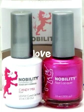 NOBILITY Gel Nail Polish 0.5fl.oz UV/LED GelColor Duo NBCS004- Candy Mix