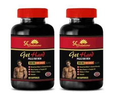 Holistic balance - GET HARD - Herbal flow 2 Bottles 120 Capsules