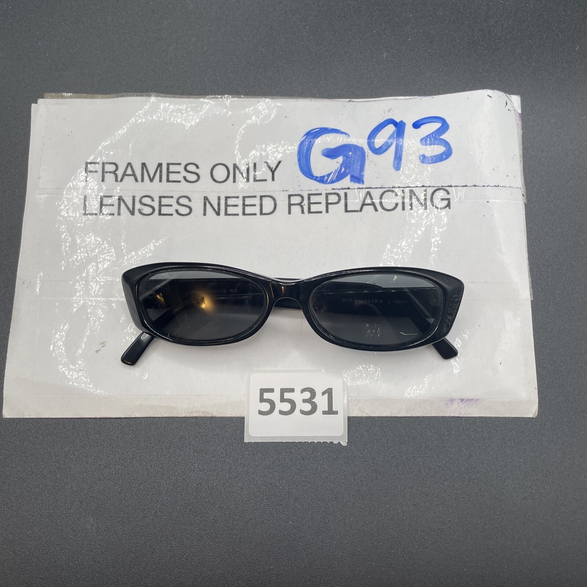 BCBGMAXAZRIA Sunglasses 53 16 L.140mm Black G93 | eBay