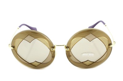 Miu Miu OVER LAPPING GAME SMU01S azure/blue (VA0-6P2 