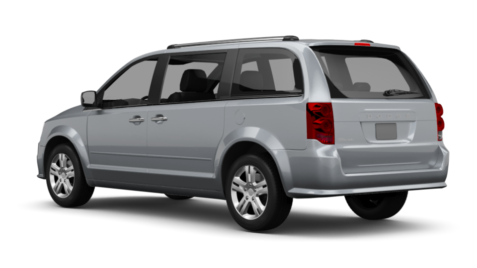 Dodge Grand Caravan angular rear perspective