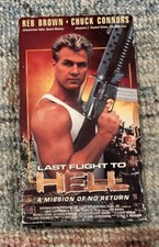 Last Flight To Hell (VHS; 1991) Reb Brown RARE OOP