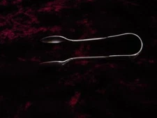 Vintage Art Krupp Berndof  silver plated sugar tongs
