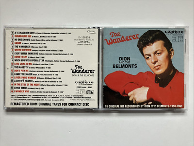 Dion & The Belmonts The Wanderer CD - 1958-1963 - Laurie Records - Very Good