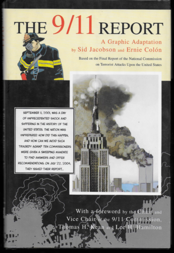 The 9/11 Report adaptación gráfica de Ernie Colón & Sid Jacobson 2006 HC fuera de imprenta - Imagen 1 de 2