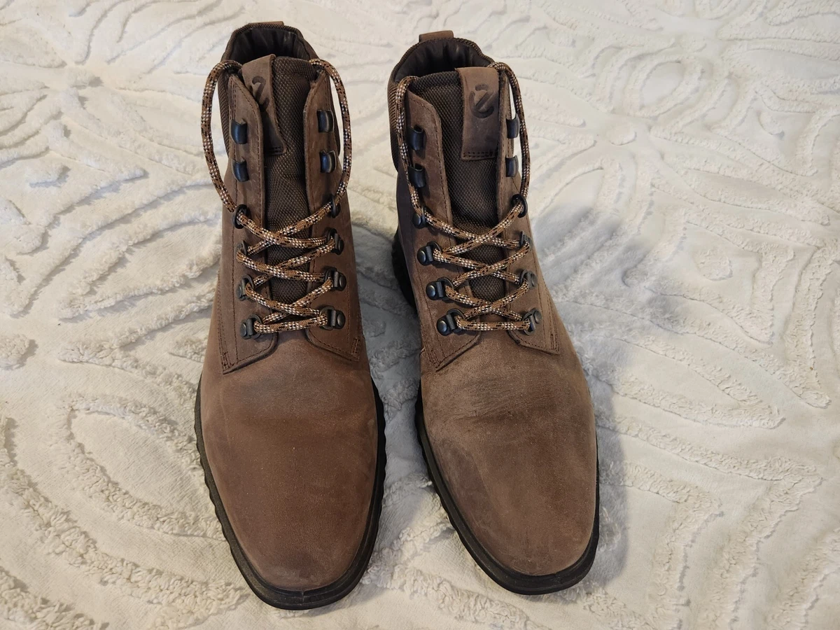 ECCO Brown Men s ST.1 Hybrid Lite GTX Gore Tex Waterproof Boots size 8