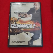 Transporter 2 - 2005 - (DVD 2015) Jason Statham, Alessandro Gassman, W/CASE