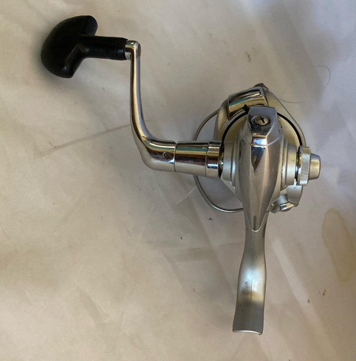Daiwa Samurai Spinning Fishing Reel 2500B Silver Blue R/L Handed