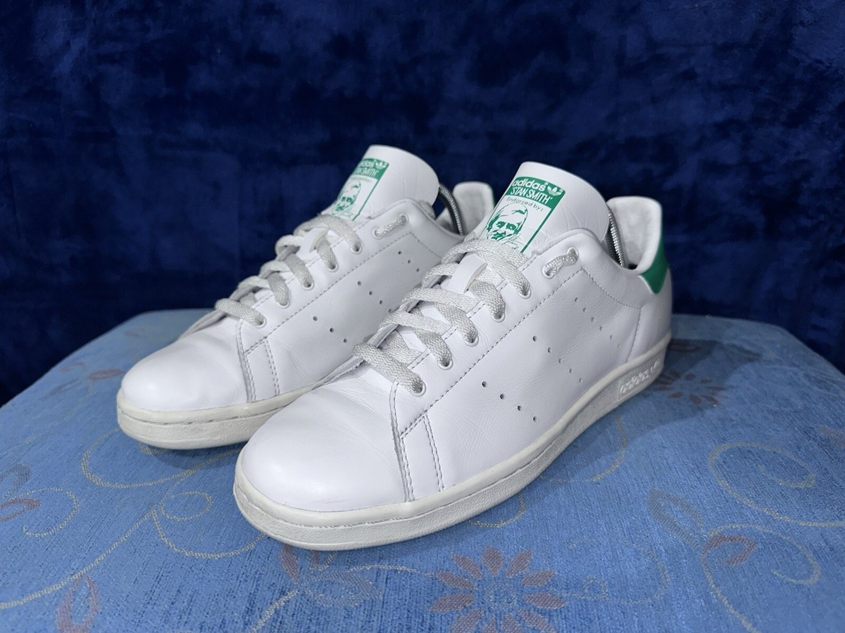 SAMPLE Adidas Stan Smith 80s 2022 White Green Mens 9 Women's SAMPLE Adidas Stan Smith 80s 2022 White Green Mens 9 Women's