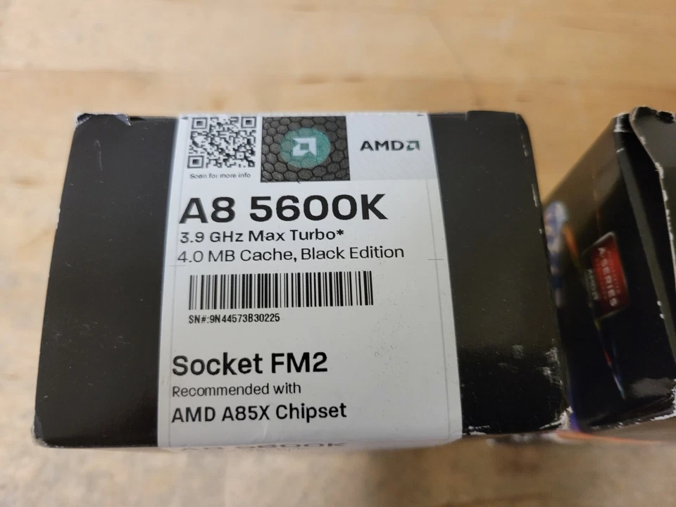 Lote de 2 Procesadores Nuevos AMD A8 5600K A8-5600K 3.6 GHz Lote LEER DESCRIPCIÓN  Foto 3 de 4