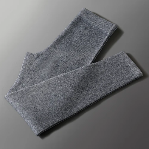 Hose Damen Kaschmir Wolle Leggings lang Gummizug Hose Trousers Slim Fit Winter - Bild 10 von 29