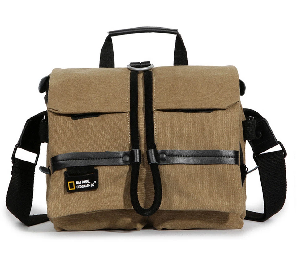 Canvas Camera case bag for Nikon D7100 D7000 D5200 D5100 D3200 D90 D610 D3S D2X - Image 3 of 4