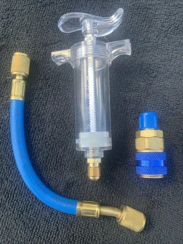 AC Oil dye Injector for R134A/R12/R22 1Oz A/C Air Conditioning Injection Tool