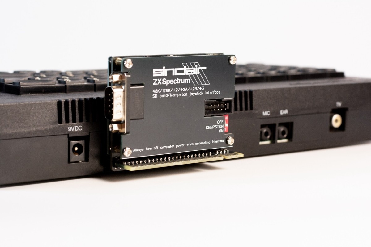 spe　0913 SPECTRONICS - SD card & Kempston interface for ZX Spectrum