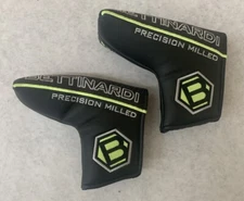Lot of 2 Bettinardi BB Series Precision Milled Blade Putter Cover Black / Lime 