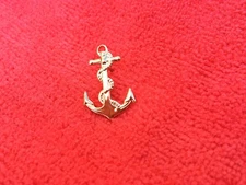 US NAVY ANCHOR CUTOUT HAT/LAPEL PIN