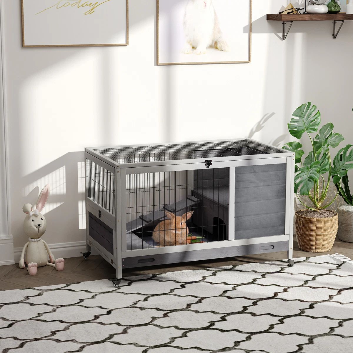 Animal cage on wheels hot sale