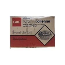 Master Flow GT12E 12" Galvanized Externally Braced Replacement Turbine Head OB