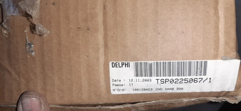 TSP0225067/1 CONDENSATORE CLIMATIZZATORE DELPHI PER SAAB 900-CABRIO 1985-- - Изображение 4 из 4