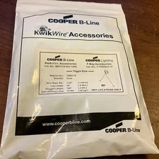 COOPER B-LINE BKYT18-063-120K KWIK-WIRE ACCESORY SINGLE & Y STYLE TOGGLE TERMINA