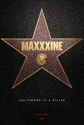 MaXXXine,2024,Original,DS,48 x70 , Bus Shelter, Near Mint,Ti West,A24