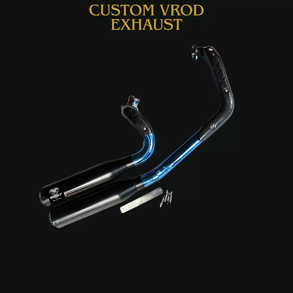 Escape GNARLY 2 em 2 de aço inoxidável para Harley-Davidson V-Rod Muscle VRSC 2009–17 - Imagem 4 de 4