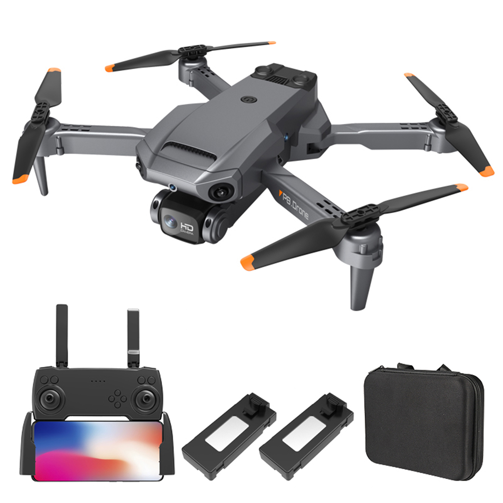 Foldable FPV Drone with Camera, One Key Takeoff/Landing, HD RC Quadcopter N1H7  -image