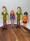 4 Scooby-Doo Hanna Barbera Figures Complete 2 Shaggy Velma & Daphne