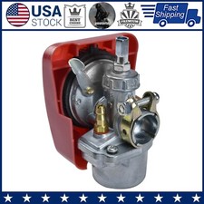 Racing Carb Carburetor For 49cc 66cc 80cc 2 Stroke Gas Motorized Bicycle Bike Us