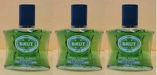 *PACK OF 3* BRUT ORIGINAL AFTER SHAVE LOTION Splash for Men 3.4 oz (100 mL) New