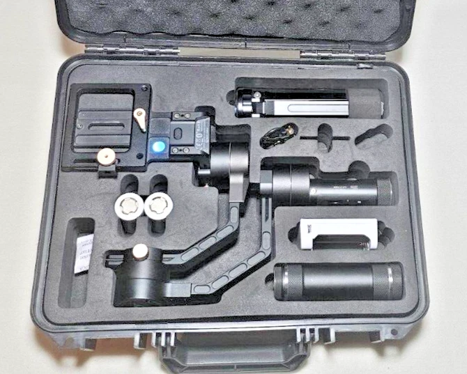 Zhiyun Crane Plus Stabilizing Gimbal (Missing Sony Cable and Mounting Screw) - Image 2 of 4