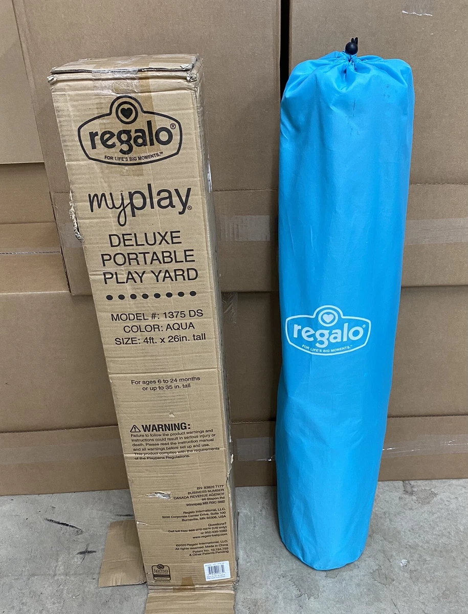 Regalo My Play Deluxe Portable Play Yard Model 1375DS