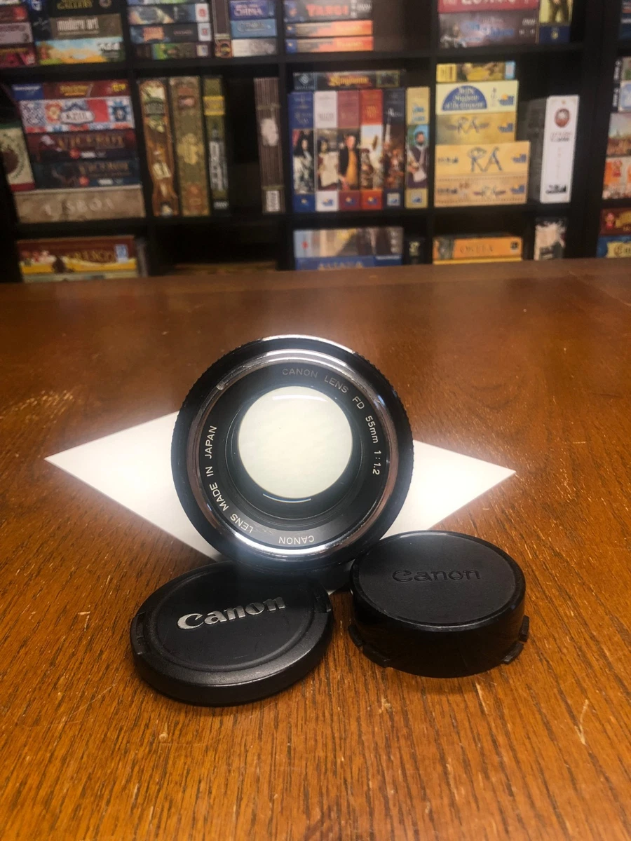 25+ Canon FD f/1.2 Camera Lenses 55mm Focal for sale | Updated Oct