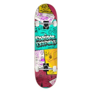 Santa Cruz Skateboard Assembly Delfino Scribble FeelBase 8.25" x 31" Complete