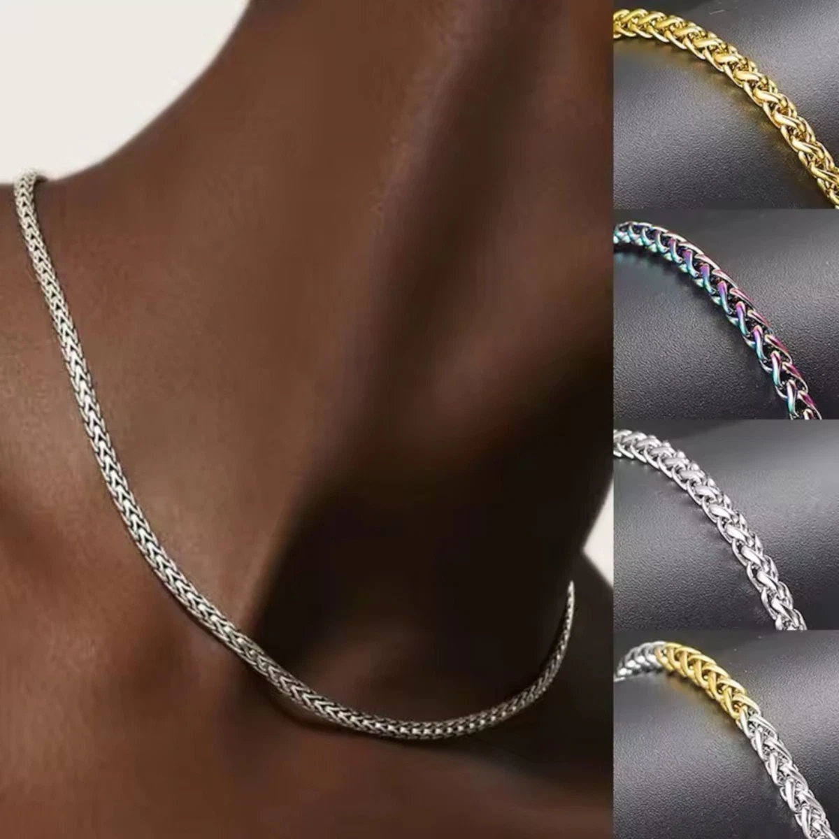 Lost Souls - Collana A Catenina Paperclip In Acciaio Inossidabile - Foto 6