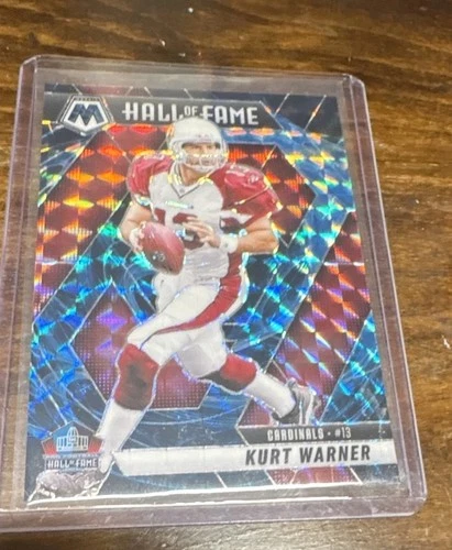 2025 Panini Mosaic - Hall of Fame Kurt Warner #300 Genesis Mosaic Prizm
