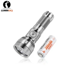 Lumintop GT Nano Pro 3.0 Titanium 1600 Lumen USB‑C Rechargeable Keychain Light