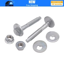 2x Lower Rear Suspension Toe Alignment Eccentric Bolt Nut Kit for VW AUDI USA
