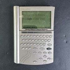 Franklin Electronic Dictionary SCD-1870 Merriam-Webster's Collegiate  WORKS  