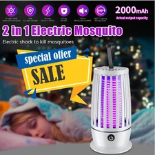 Electric Mosquito Insect Killer LED Light Fly Bug Zapper Trap Pest Control Lamp