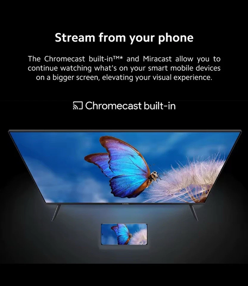 Xiaomi Smart TV A 32” – HD, Android TV, WiFi & Bluetooth - Immagine 4 di 4